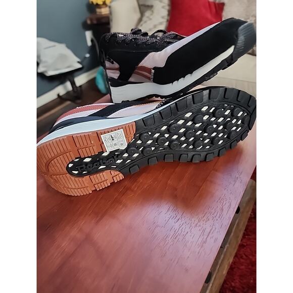 Reebok Men's GL 1100 Gray Running Shoes Size 11.5 Cream Brown - Picture 4 of 5